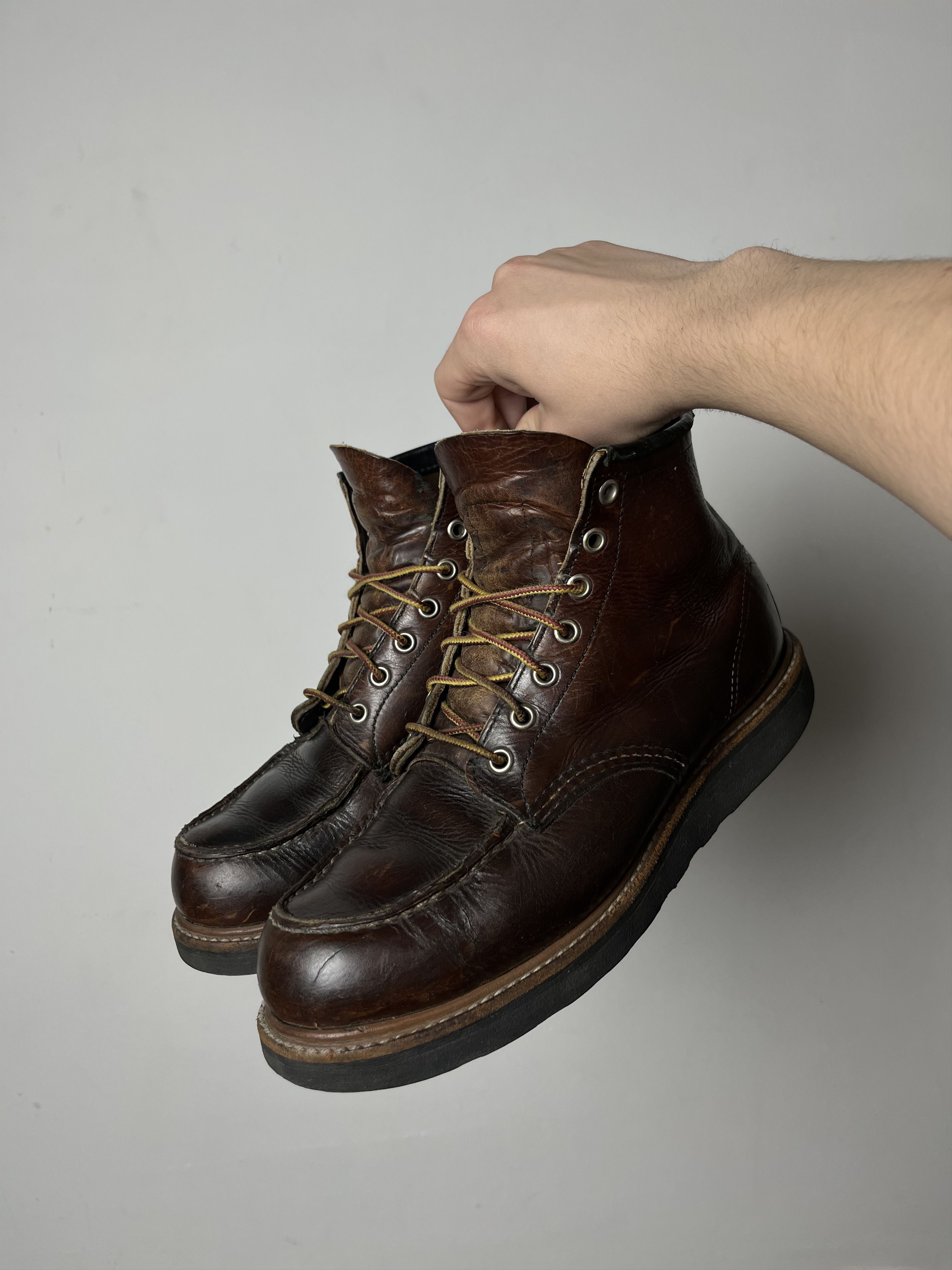 J.Crew × Red Wing Final Drop!! 4573 Chocolate Muleskinner Round