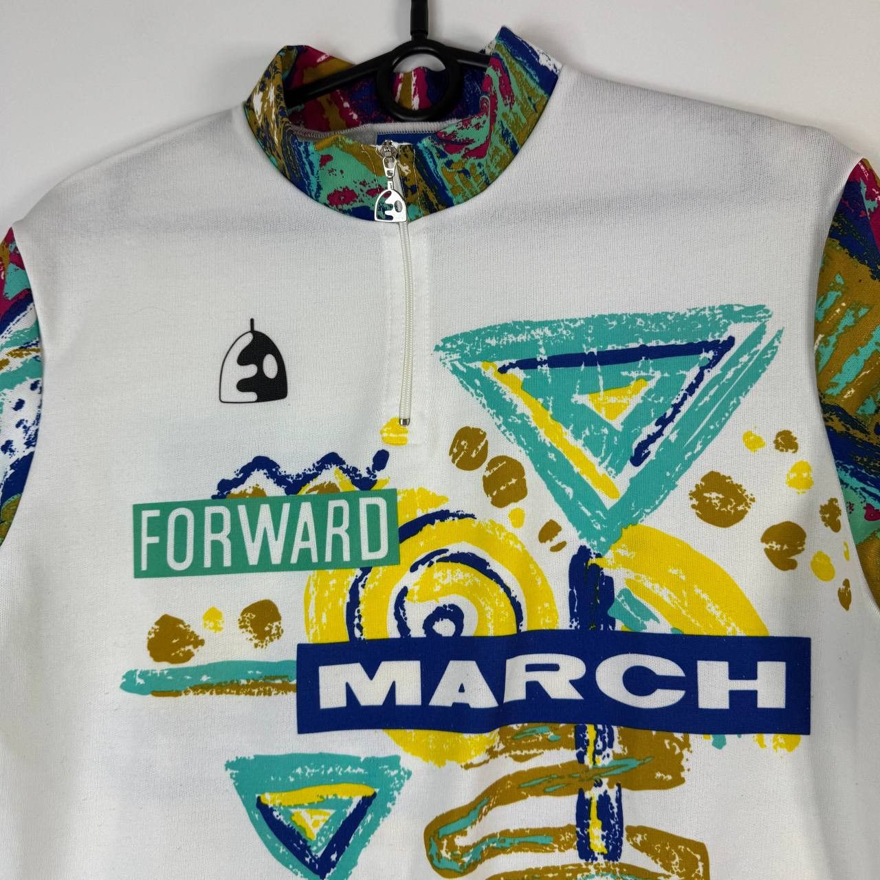 Other Vintage Cycling Jersey Forward March Graphic Mens Size XL Size US XL / EU 56 / 4 - 2 Thumbnail