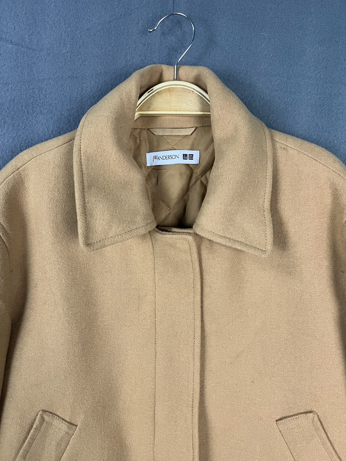 Designer × JW Anderson × Uniqlo J.W. Anderson Uniqlo Wool Zip Up Cropped Jacket Size US L / EU 52-54 / 3 - 3 Thumbnail