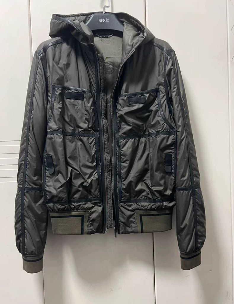 Versace Versace Genuine leather patchwork coat Size US M / EU 48-50 / 2 - 1 Thumbnail