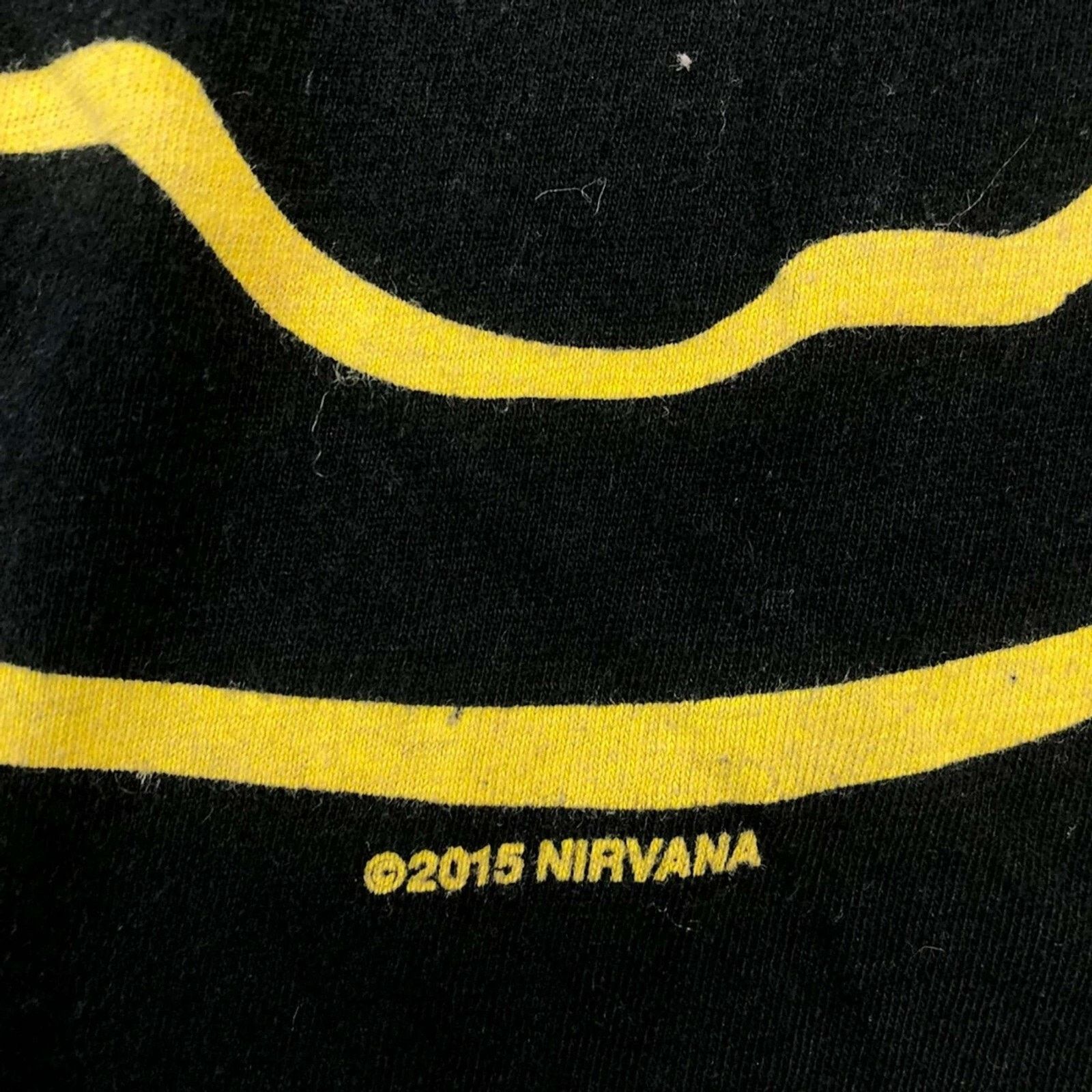 Band Tees 2015 Nirvana T Shirt Smiley Graphic Short Sleeve Band Tee Size US L / EU 52-54 / 3 - 3 Thumbnail