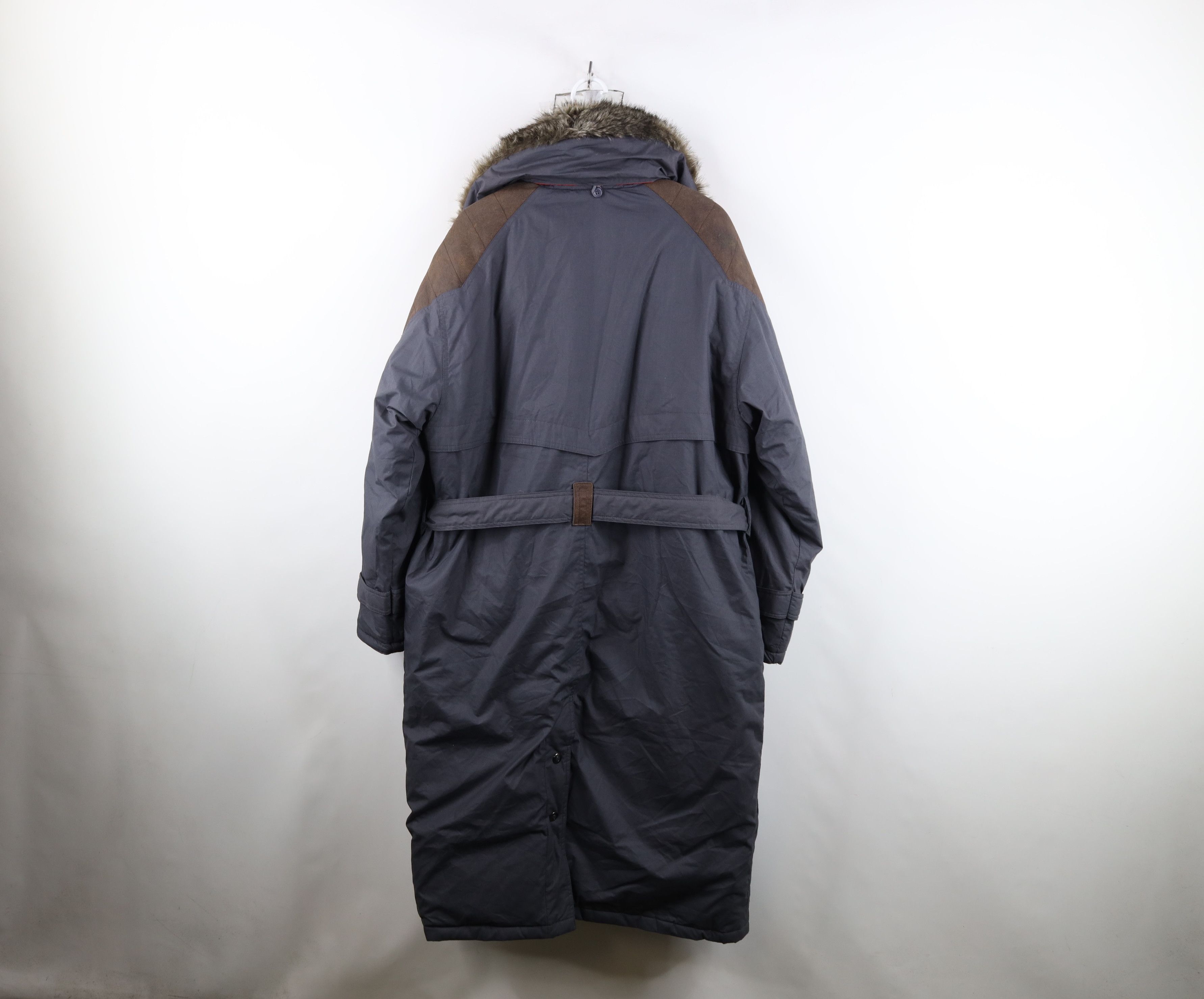 Vintage Vintage 90s Streetwear Duck Down Trench Coat Puffer Jacket Size US M / EU 48-50 / 2 - 15 Thumbnail