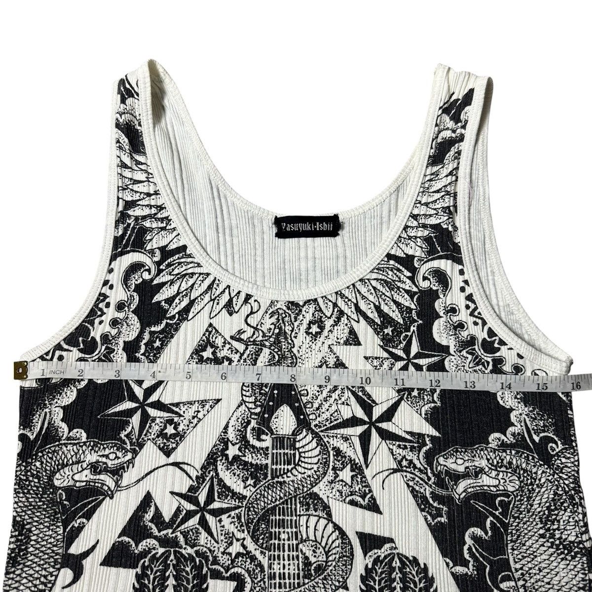 Yasuyuki Ishii Yasuyuki Ishii Tattoo Top Tank Size M / US 6-8 / IT 42-44 - 13 Thumbnail
