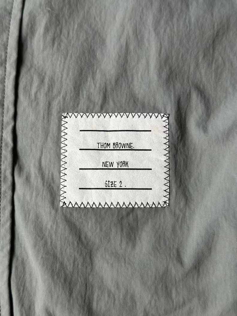 Thom Browne Thom Browne size2 Gray two-sleeved shirt jacket Size US M / EU 48-50 / 2 - 3 Thumbnail