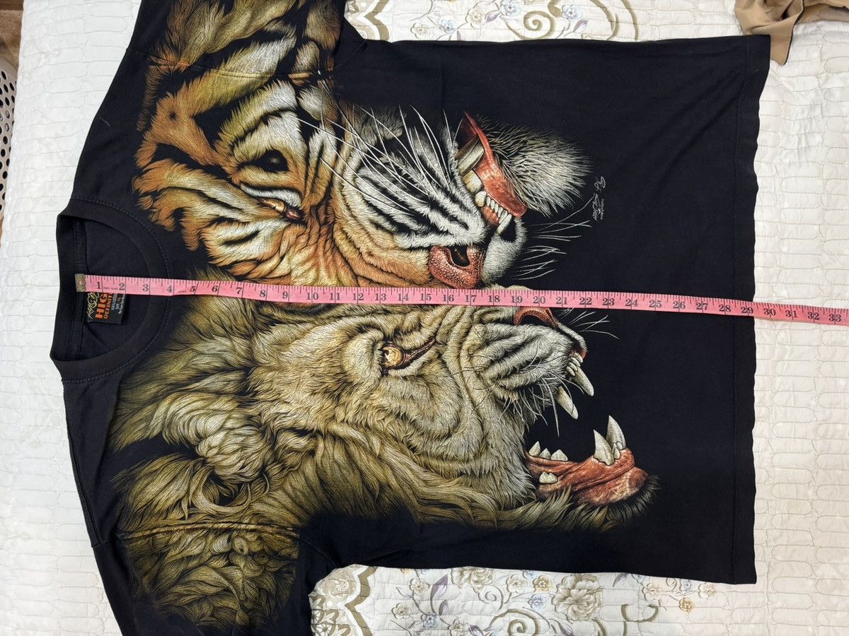 Vintage Vintage Lion vs Tiger Big Photos Size US XL / EU 56 / 4 - 17 Thumbnail