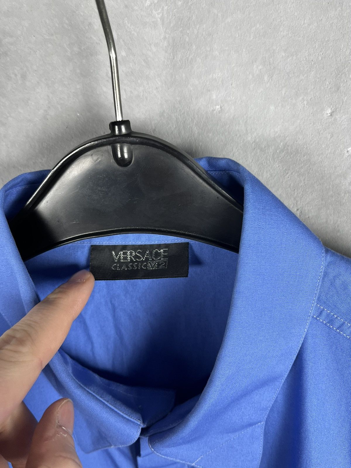 Versace × Vintage Versace classic v2 shirt vintage Size US L / EU 52-54 / 3 - 3 Thumbnail