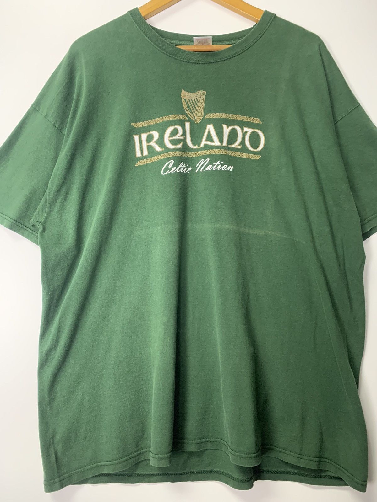 Fruit Of The Loom × Vintage Vintage Ireland t-shirt Size US XXL / EU 58 / 5 - 2 Thumbnail
