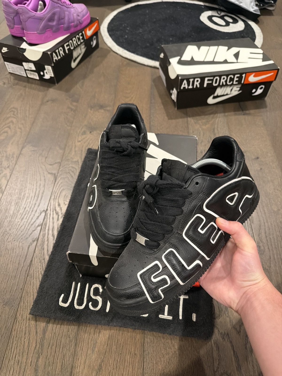 Cactus Plant Flea Market × Nike Cactus Plant Flea Market Nike Air Force 1 Low Black Size 10 Size US 10 / EU 43 - 1 Thumbnail