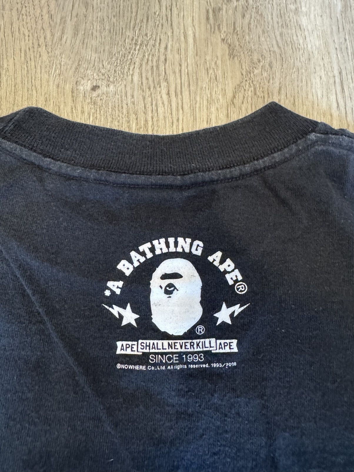 Bape BAPE PANDA BLACK T-SHIRT Size US M / EU 48-50 / 2 - 6 Thumbnail