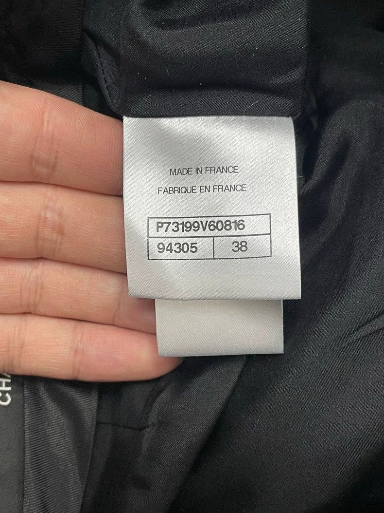 Chanel Chanel 22A black diamond-buttoned wool trousers 2505-Nextar Size 25" / US 0 / IT 36 - 6 Thumbnail