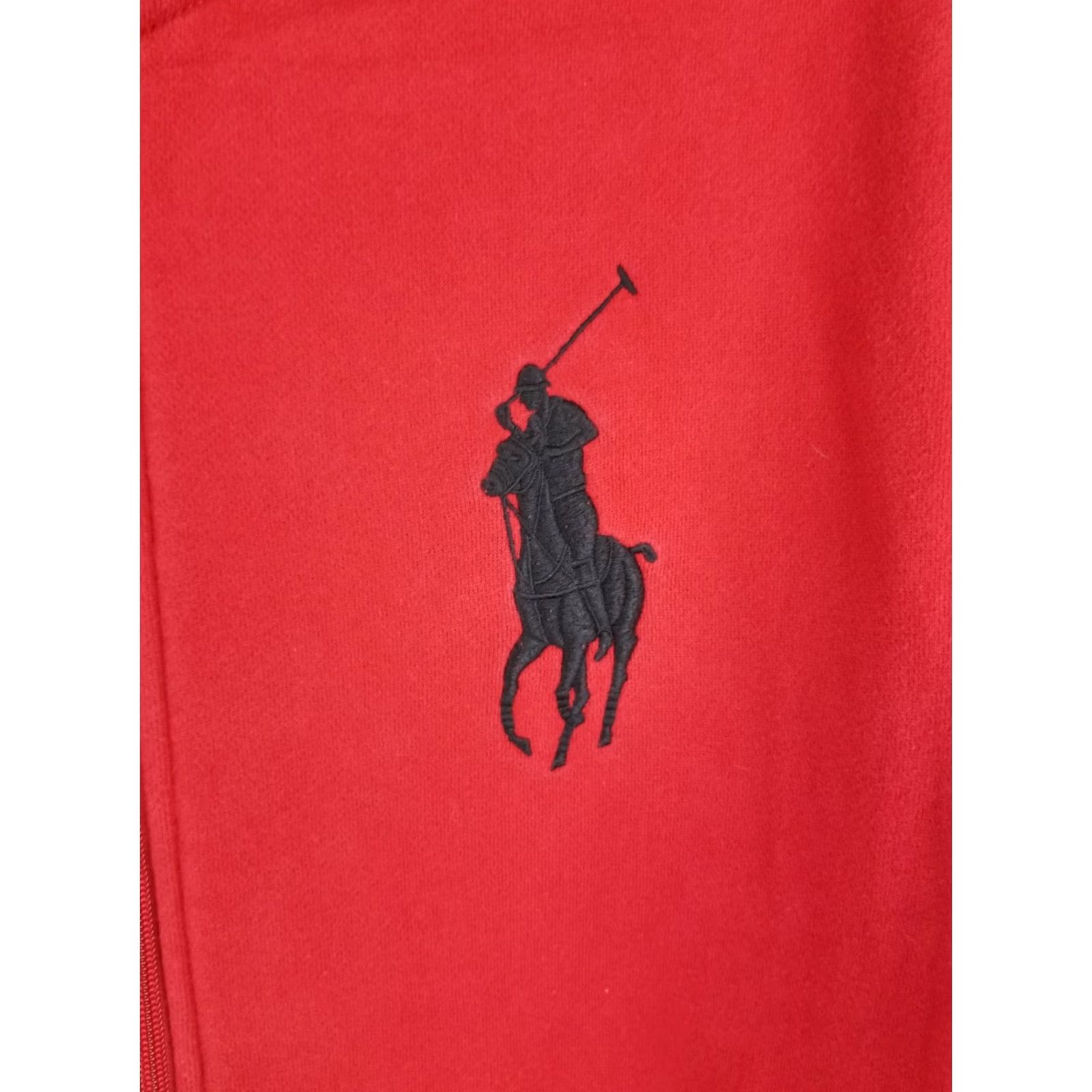 Polo Ralph Lauren VINTAGE Y2K RALPH LAUREN POLO SPAIN RED TRACK & FILED SWEAT TRACK TOP SZ LARGE Size US M / EU 48-50 / 2 - 4 Thumbnail