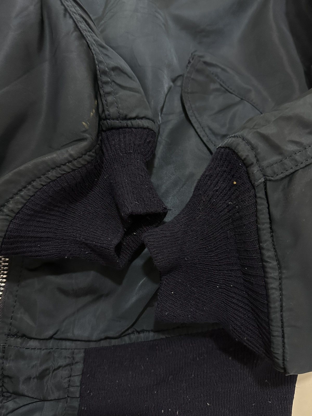 Alpha Industries Vintage 90’s ALPHA INDUSTRIES MA-1 Flight Jacket Design Size US XL / EU 56 / 4 - 6 Thumbnail