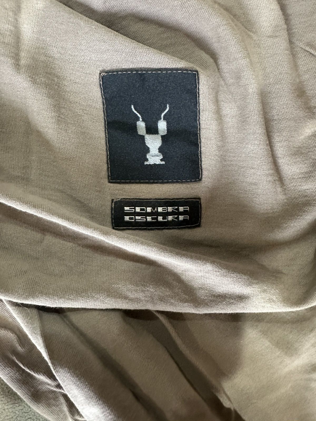 Rick Owens Drkshdw XL Rick Owens DRKSHDW Oversized Dust T-Shirt Size US XL / EU 56 / 4 - 4 Thumbnail