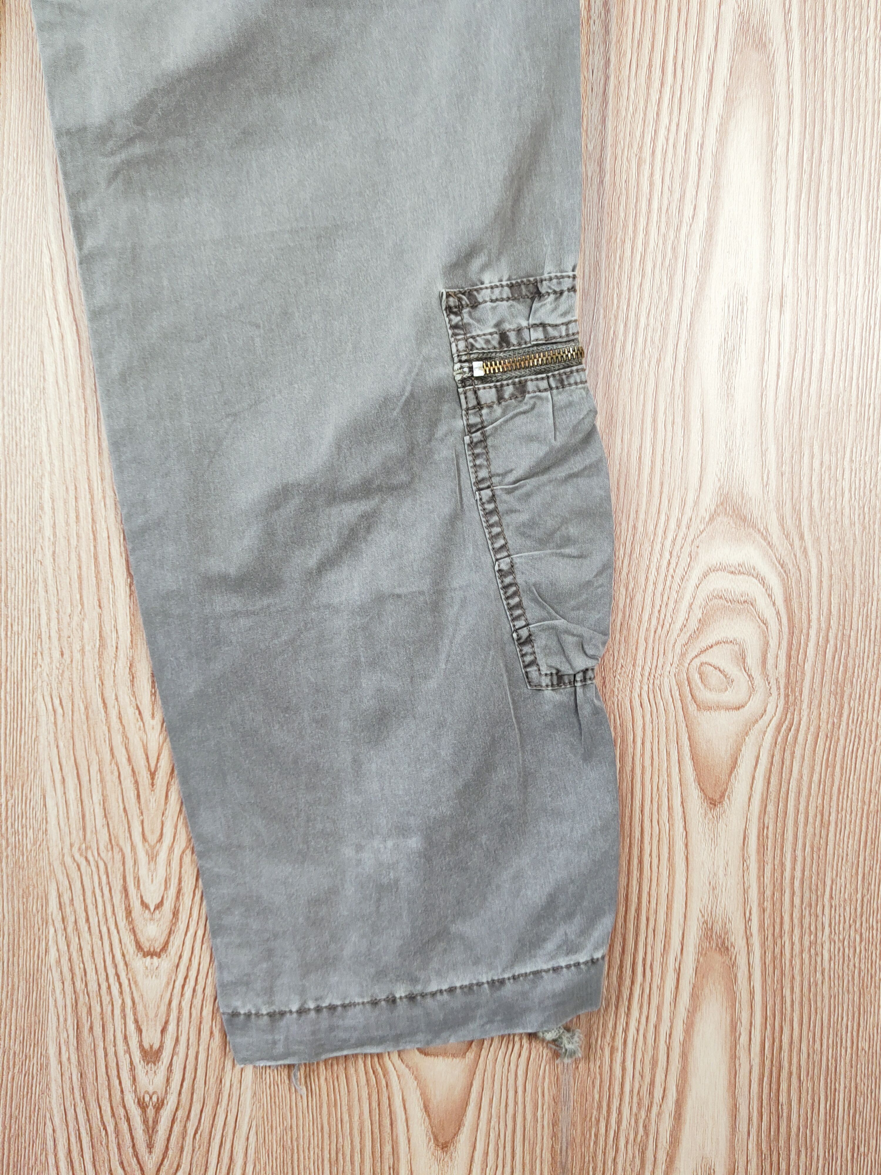 Japanese Brand Grosso Gray Multipocket Tactical Cargo Pants #W927 Size US 31 - 11 Thumbnail