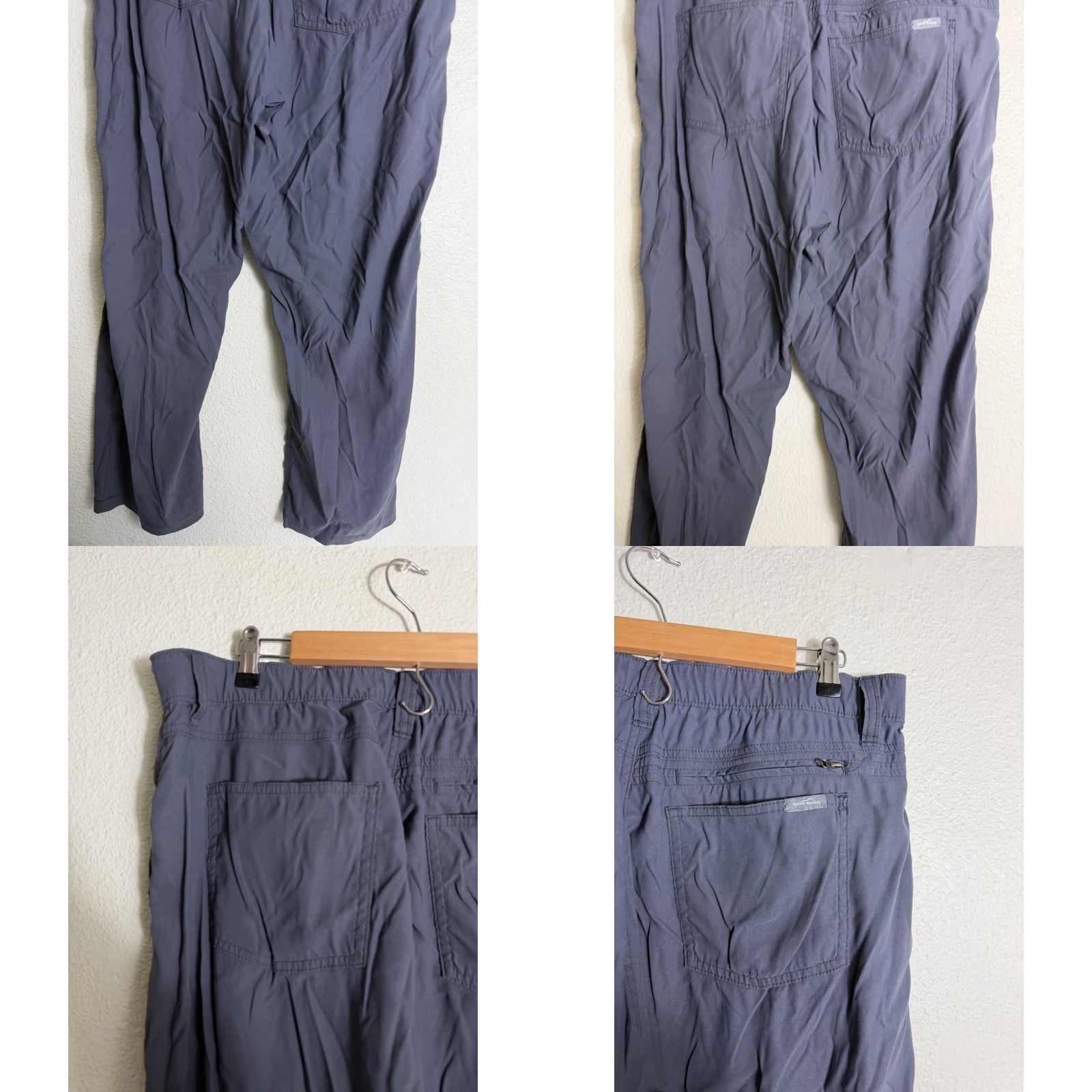 Eddie Bauer Eddie Bauer Adventure Trek Pants Gray Mens 36x34 Nylon Hiking Regular Pants Mens Gray Adventure Trek Nylon 36x34 Size US 36 / EU 52 - 8 Thumbnail