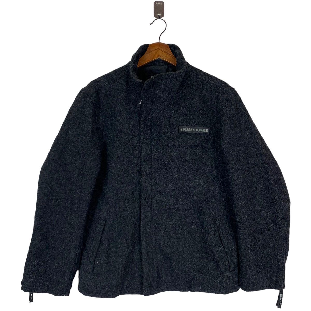 Vintage VINTAGE 291295 HOMME DESIGNER WOOL JACKET Size US M / EU 48-50 / 2 - 1 Thumbnail