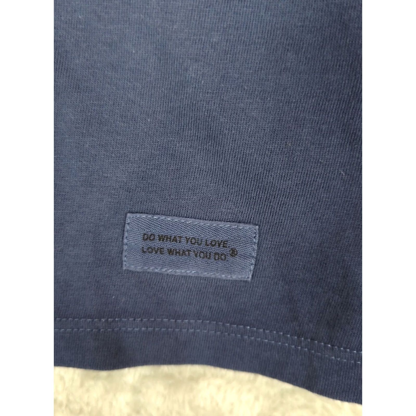 Life is Good Life is Good Quarantini Women's T-Shirt V-Neck Blue S NWT Jersey 100% Cotton Casual Short Sleeve Covid Martini Quarantine Women’s Compatible Shirt Size 28" / US 6 / IT 42 - 4 Thumbnail