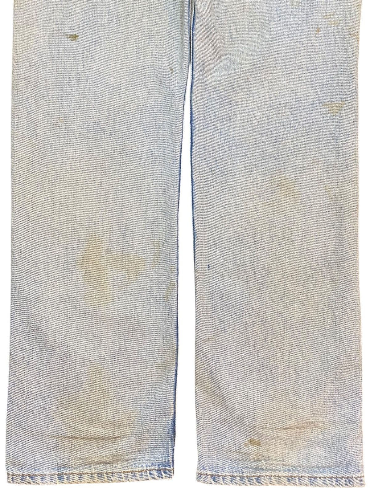 Levi's Vintage Clothing Vintage levis 501 90’s Grunge Distressed Loose Jeans Size US 34 / EU 50 - 6 Thumbnail