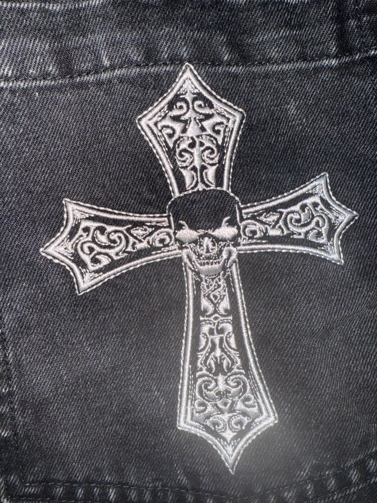 Other Gloe Mens Black Embroidered Pants Size US 31 - 5 Thumbnail