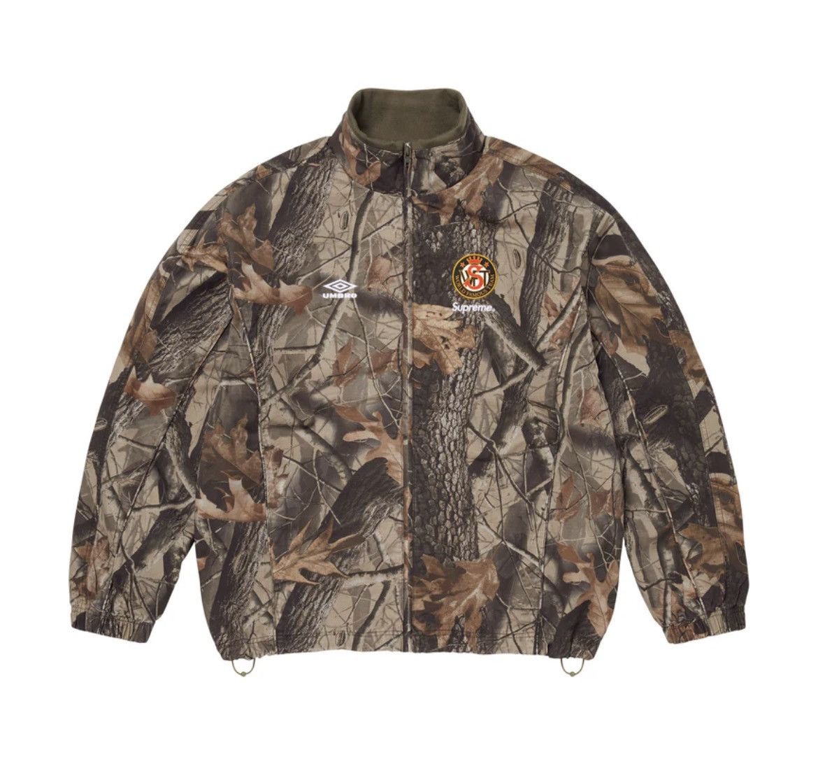 Supreme × Umbro Supreme Umbro Cotton Ripstop Track Jacket Camo SS26 Size US M / EU 48-50 / 2 - 1 Thumbnail