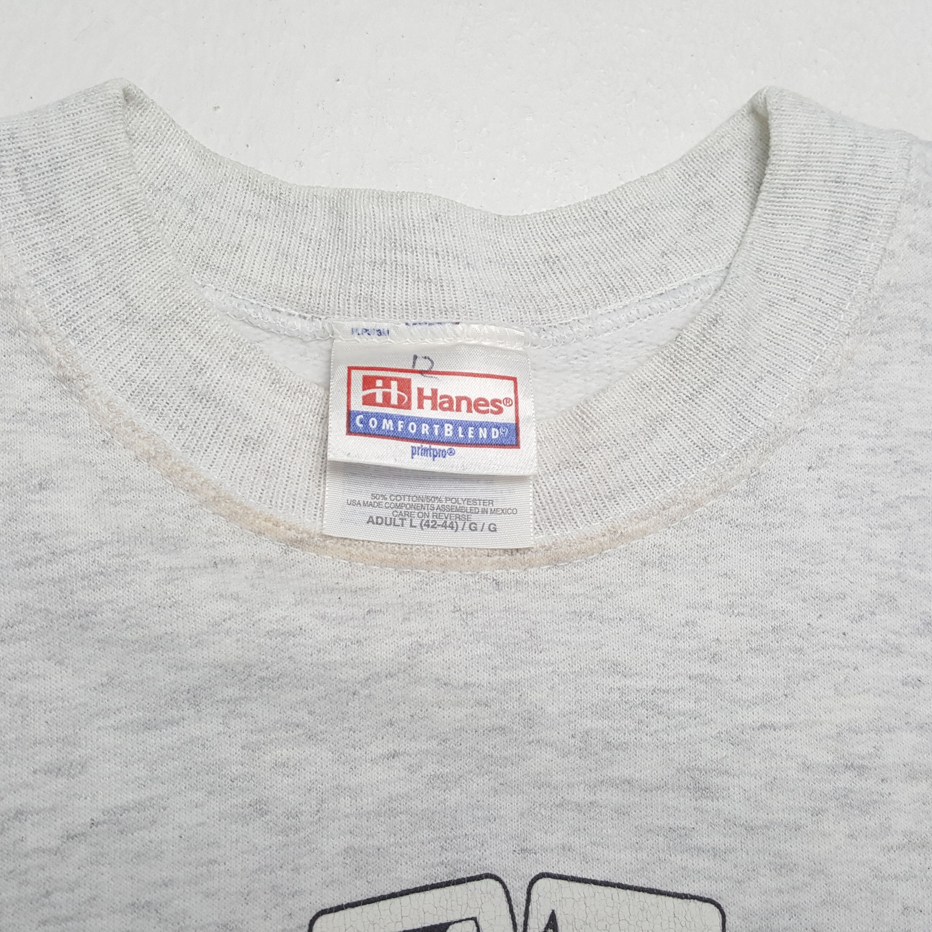 Hanes × Vintage LAS VEGAS NEVADA Streetwear Style Vintage Sweatshirt Size US L / EU 52-54 / 3 - 9 Thumbnail