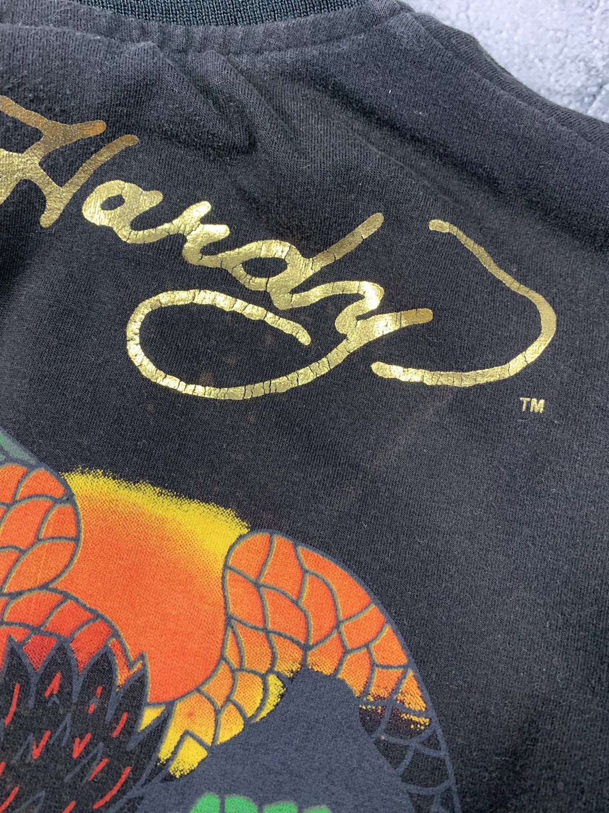 Ed Hardy Vintage Y2K Ed Hardy USA Zip Up Hoodie + Pants 90s Ladies Size XL / US 12-14 / IT 48-50 - 14 Thumbnail