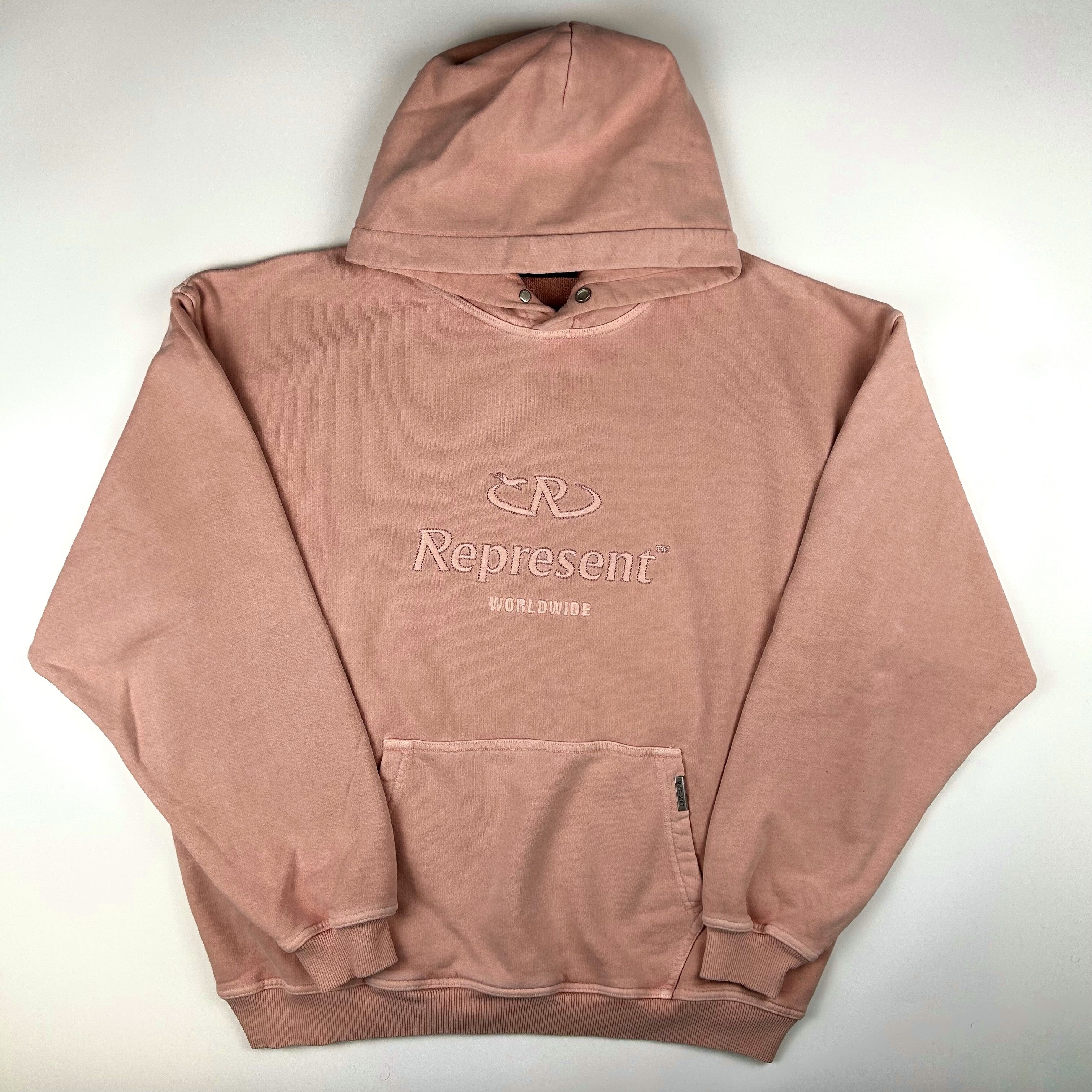 Represent Clo. Represent Worldwide Pink Hoodie Size US XL / EU 56 / 4 - 1 Thumbnail