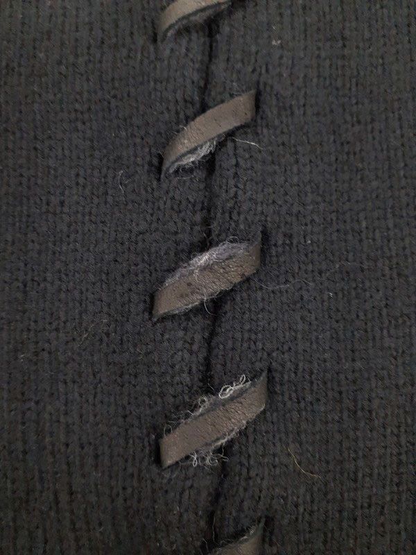 Yohji Yamamoto Yohji Yamamoto POUR HOMME wool long sleeve knit Size US L / EU 52-54 / 3 - 7 Thumbnail