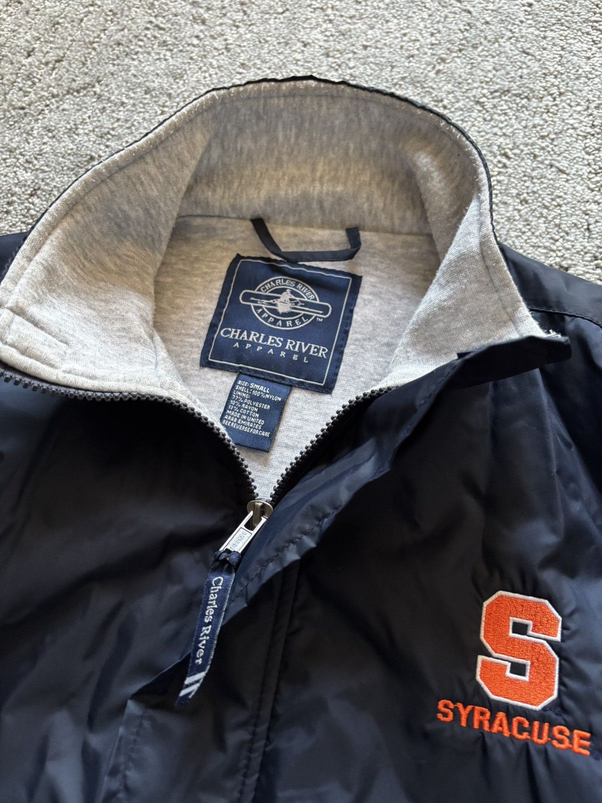 Vintage Syracuse Windbreaker Size US S / EU 44-46 / 1 - 2 Thumbnail