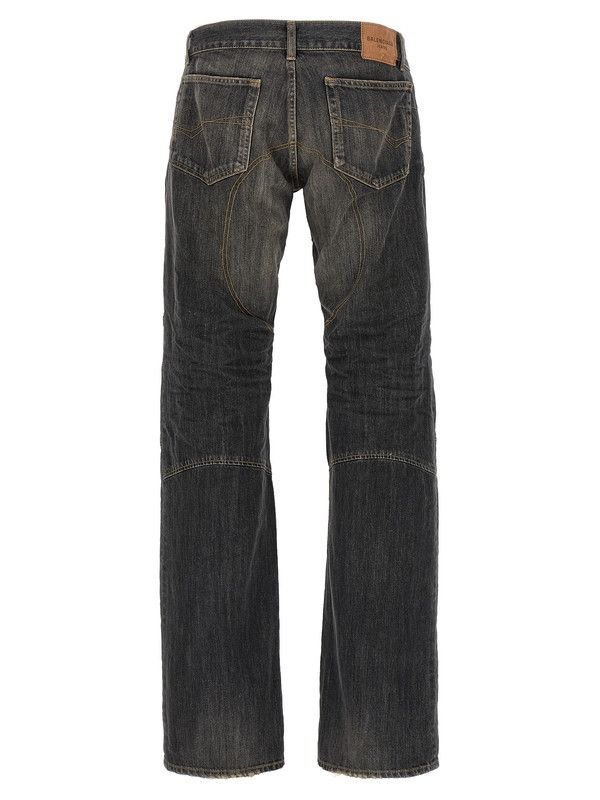 Balenciaga o1tr1nto0526 Fitted Low-Waist Pants in Smoky Grey Size US 36 / EU 52 - 2 Thumbnail