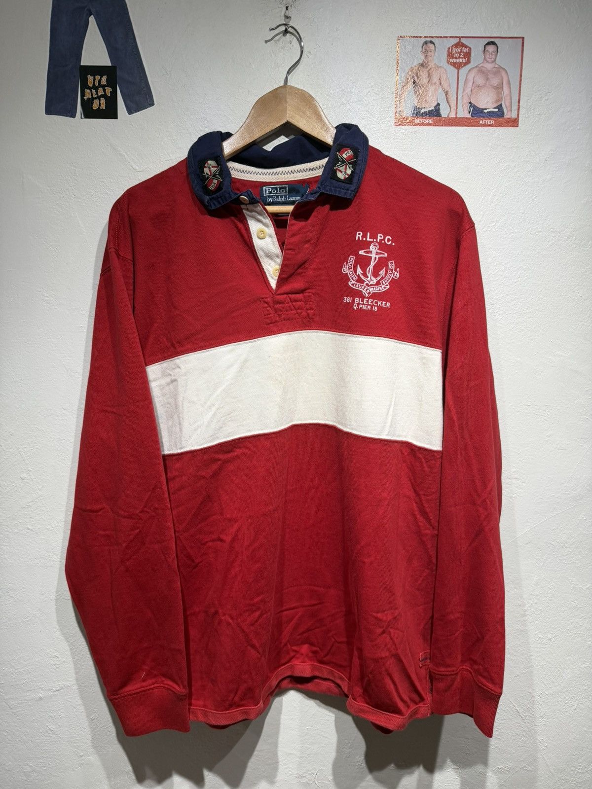 Polo Ralph Lauren Vintage Polo Ralph Lauren Rugby shirt Size US XL / EU 56 / 4 - 1 Thumbnail