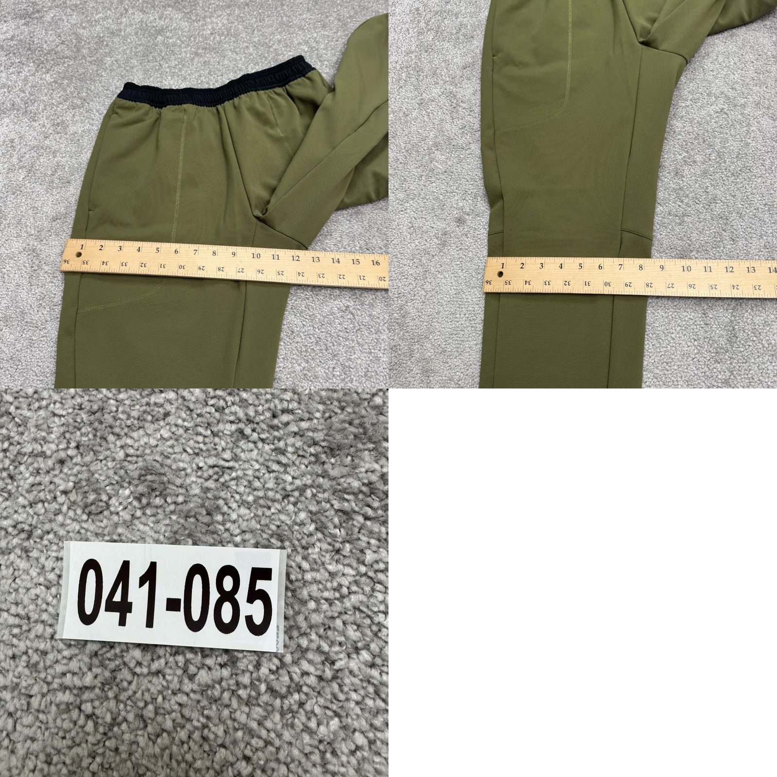 Adidas Adidas Terrex Active Track Pants Mens Small Olive Green Elastic Waist Athletic Size US 29 - 10 Thumbnail