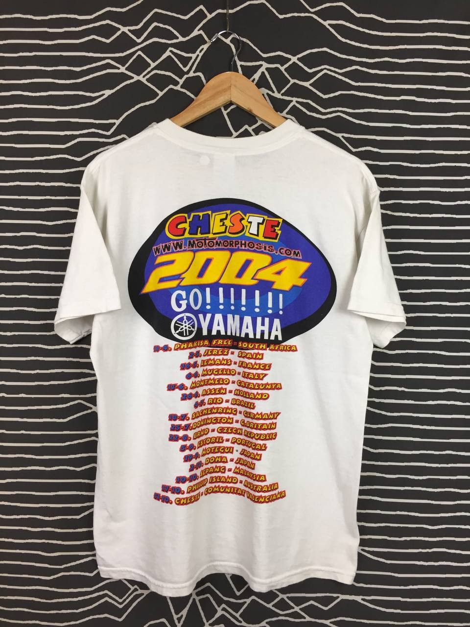 Honda × Vintage Vtg 2004 Cheste Valencia Motorcycle Grand Prix Tee Size US M / EU 48-50 / 2 - 8 Thumbnail