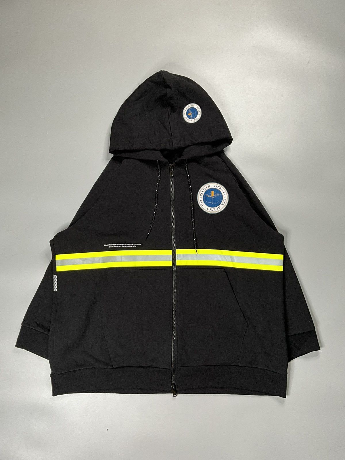 Undercover Undercover F/W 18 Astronautics Agency Reflective Hoodie Size US M / EU 48-50 / 2 - 4 Thumbnail