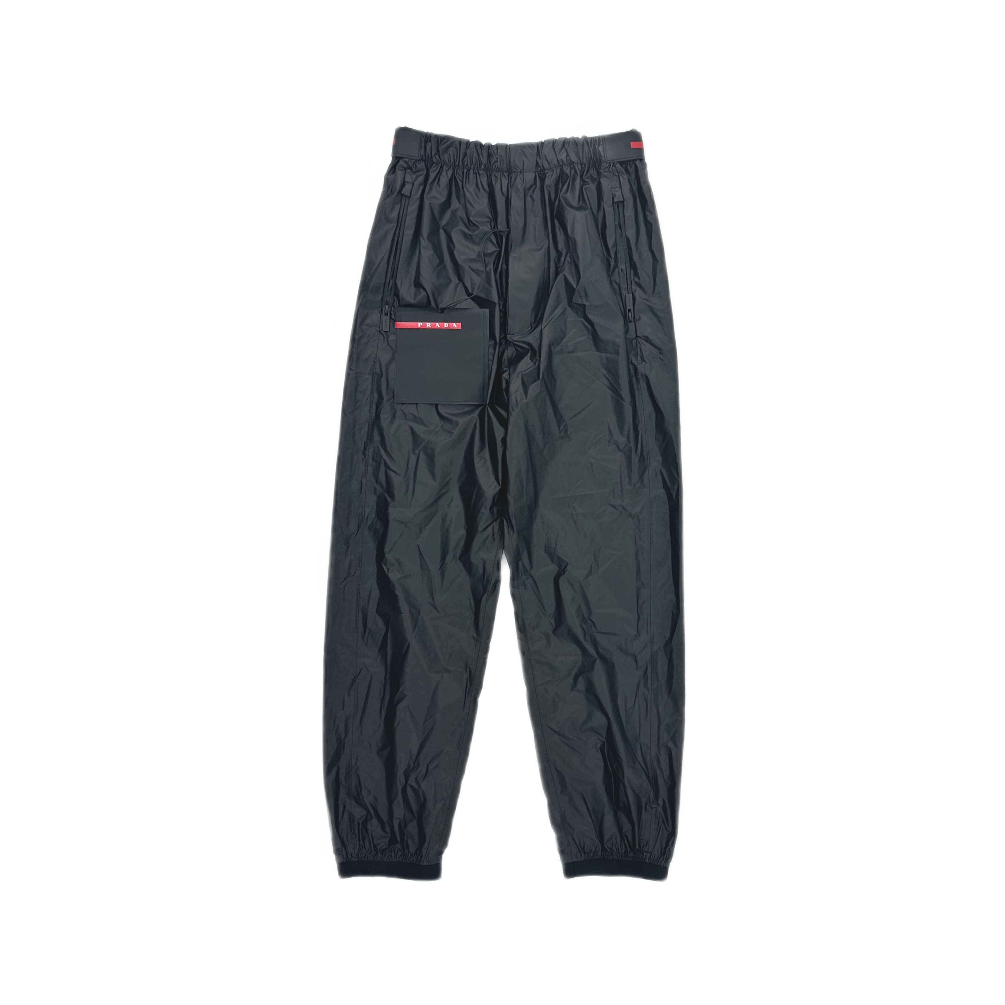 Prada Prada Logo Nylon Pants Size 30 Size US 30 / EU 46 - 1 Thumbnail
