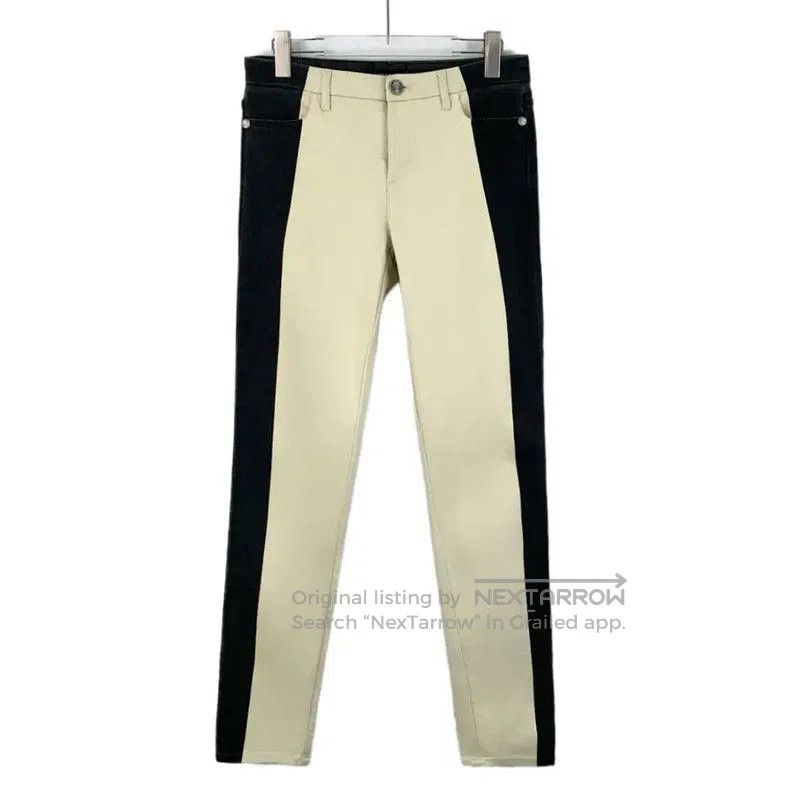 Chanel Chanel Color Block Cotton Women's Denim Pants . Size 23" - 1 Thumbnail
