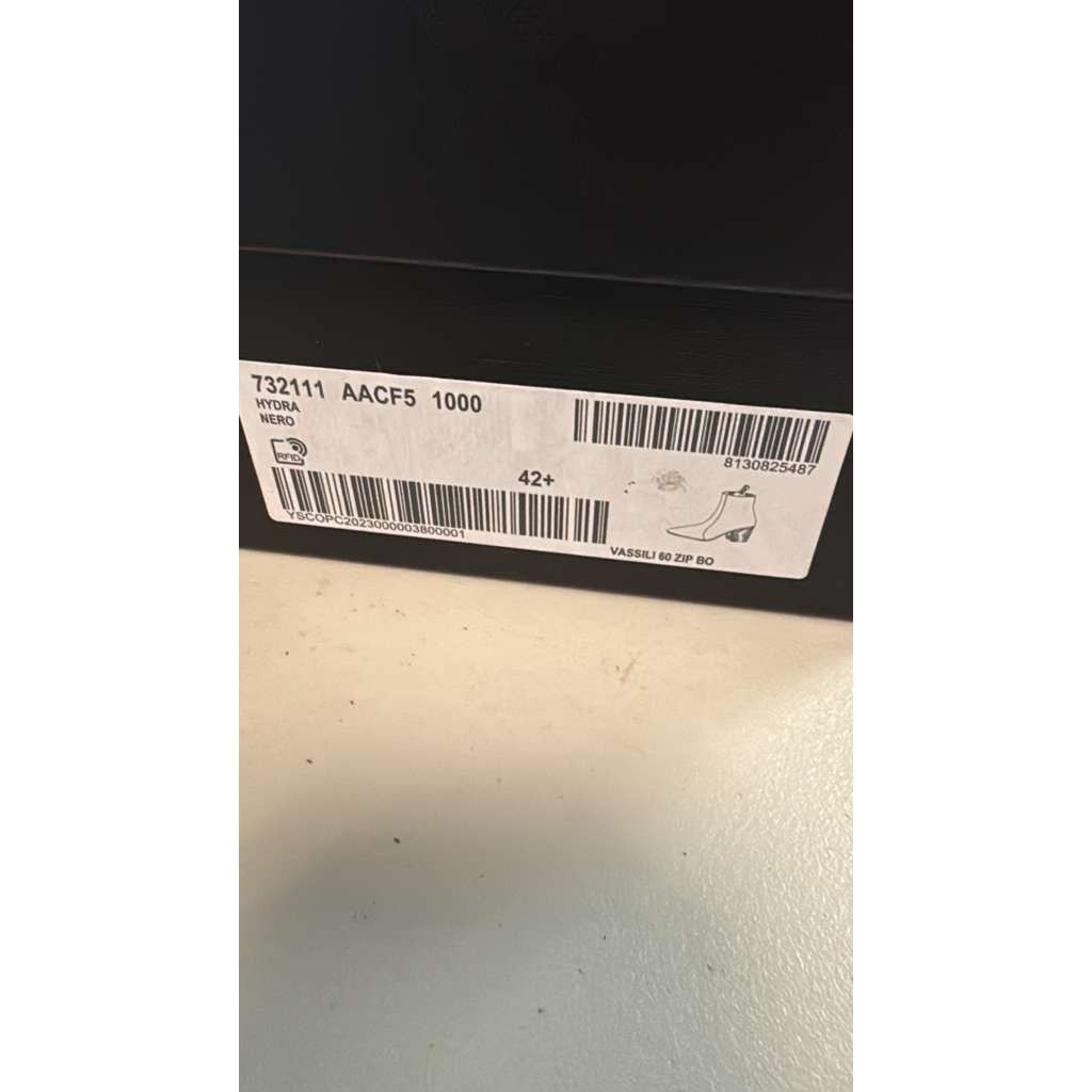 Saint Laurent Paris o1rshd1 Q:2 / Hydra Vassili 60 Zip Boots in Black 42.5 Size US 9.5 / EU 42-43 - 20 Thumbnail