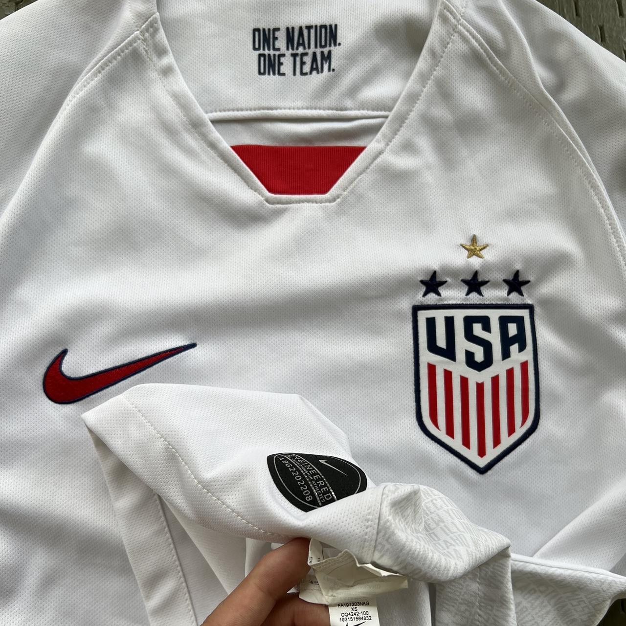 Nike × Vintage Nike USA soccer jersey Size US XS / EU 42 / 0 - 5 Thumbnail