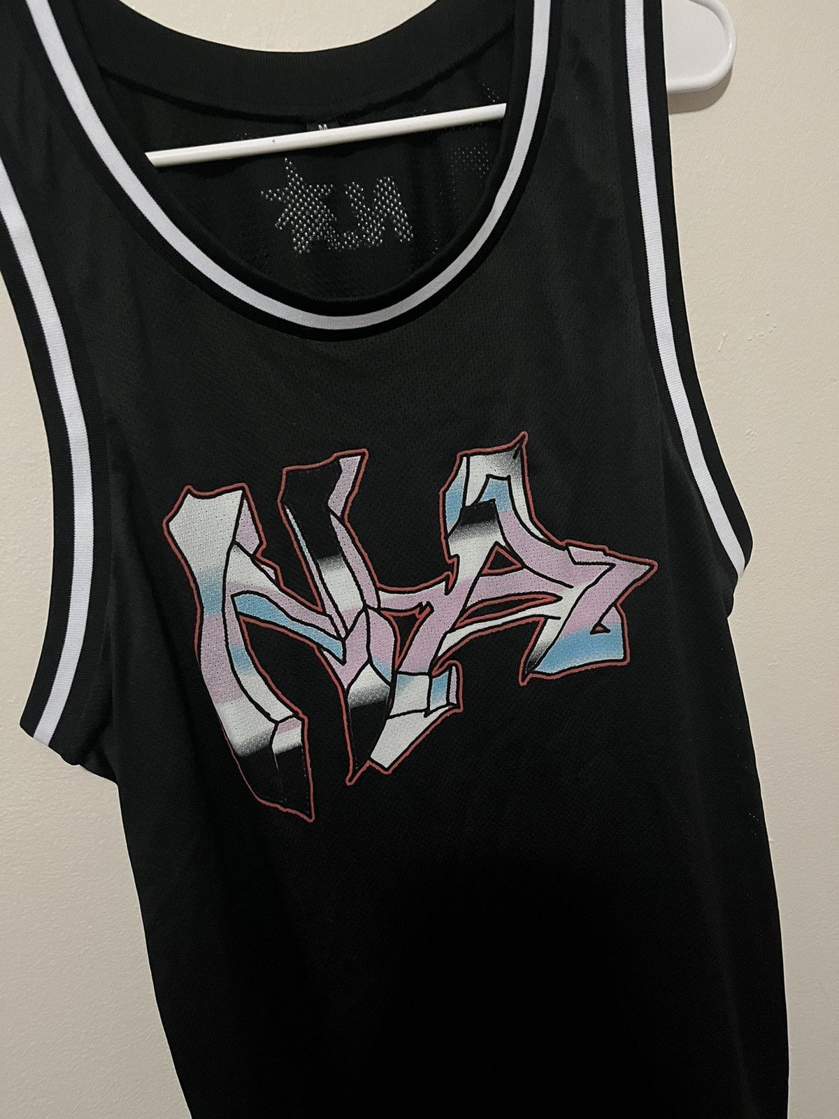 Drain Gang × Sad Boys Nation Sport Tank / Jersey Black | M Size US M / EU 48-50 / 2 - 2 Thumbnail
