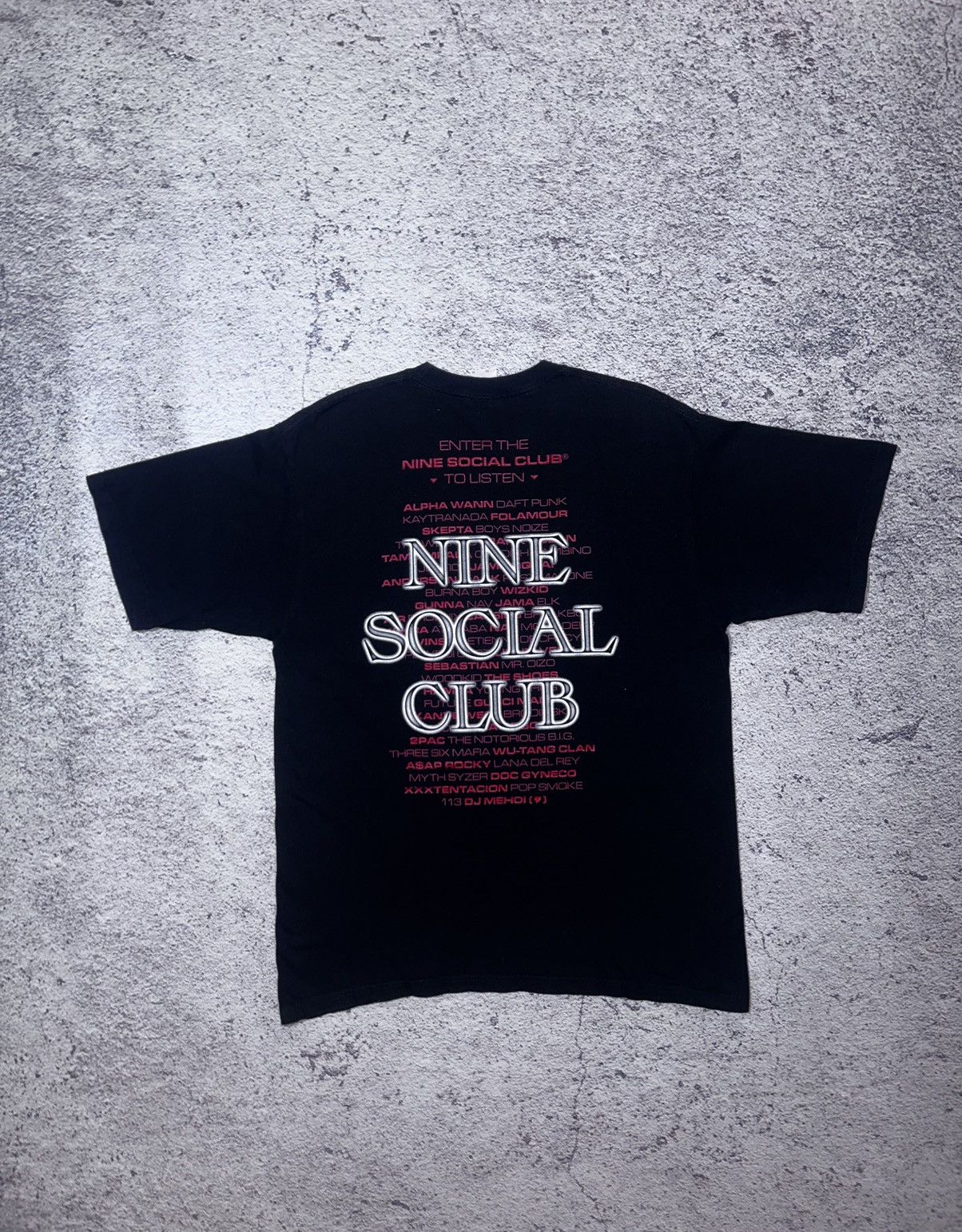 Rap Tees Nine Social Club “Staff Musical Tastes” 2020 Exclusive Size US L / EU 52-54 / 3 - 2 Thumbnail