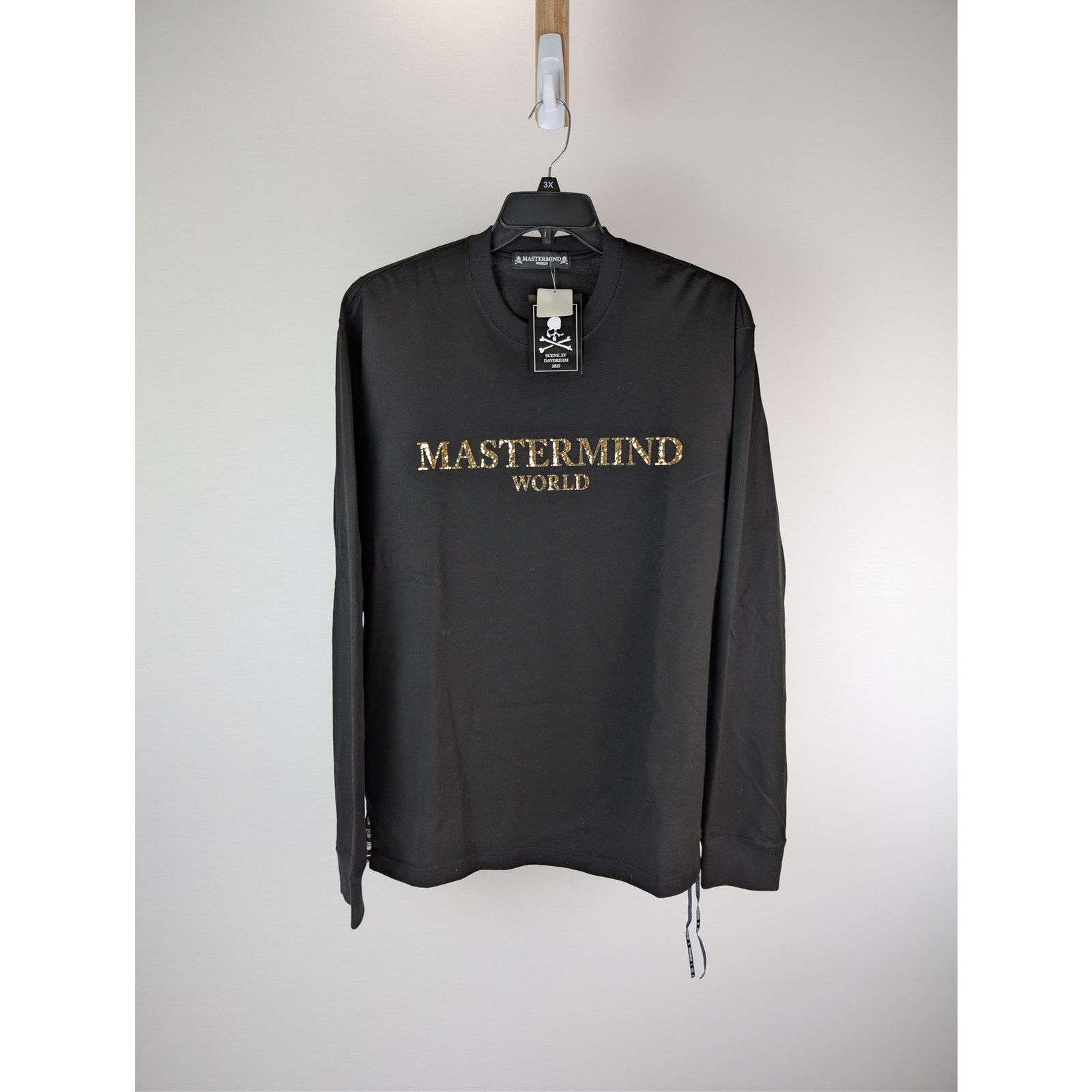 Mastermind World o1rshd1 World Mirror Logo long-sleeve T-shirt in black Size US L / EU 52-54 / 3 - 2 Thumbnail