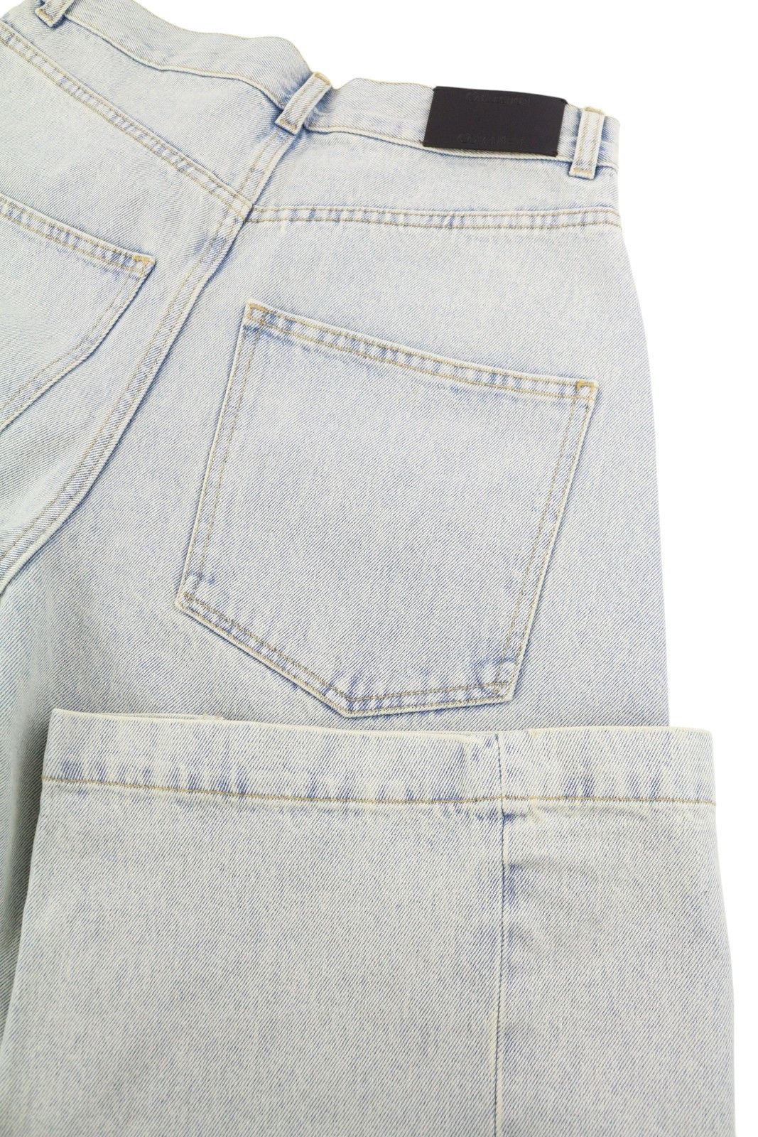 Calvin Klein W30/L32 Blue Faded Wide Leg Relaxed 87834 Size US 30 / EU 46 - 6 Thumbnail