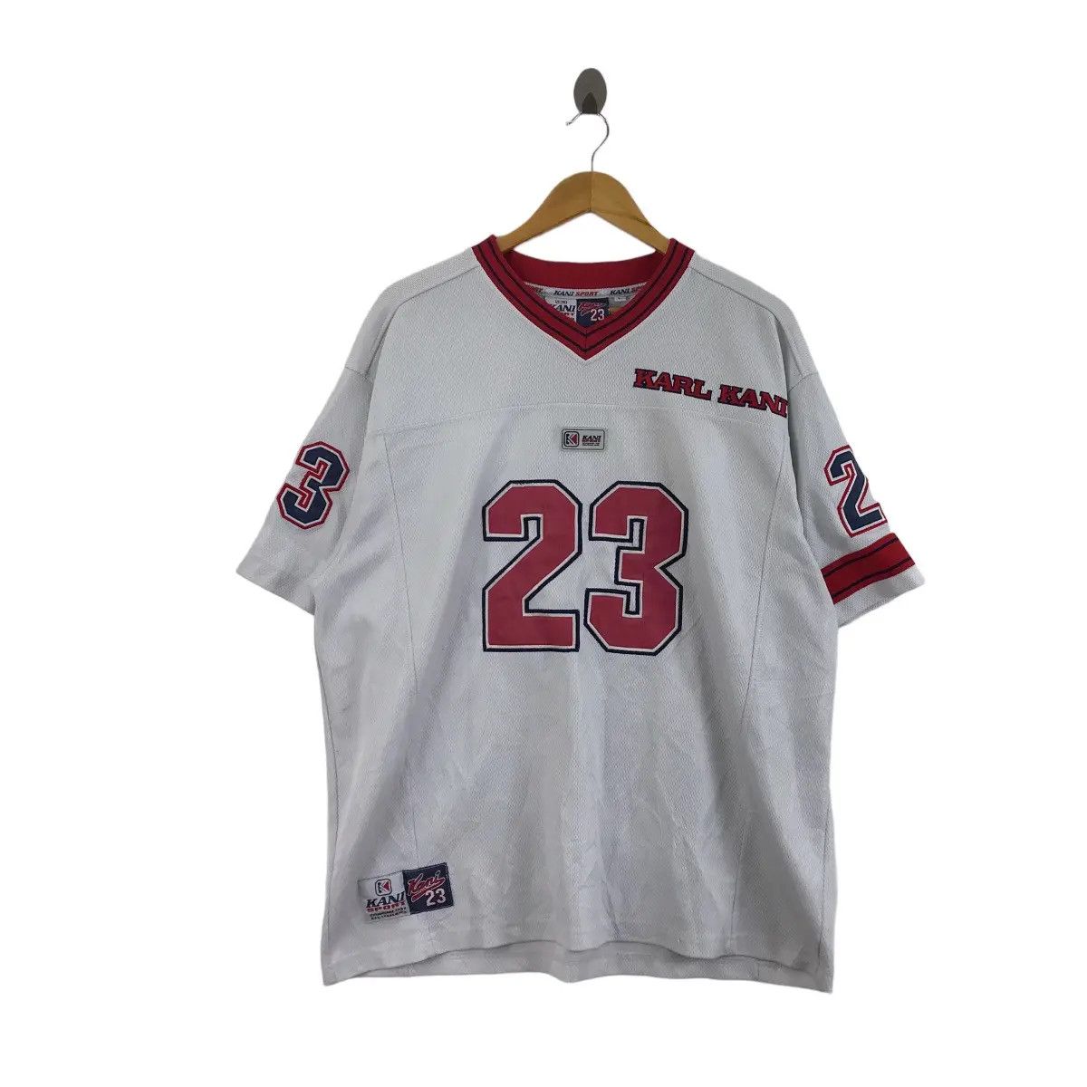 Karl Kani Vtg KARL KANI Jordan 23 Basketball Hip Hop Rap Jersey Size US L / EU 52-54 / 3 - 1 Thumbnail