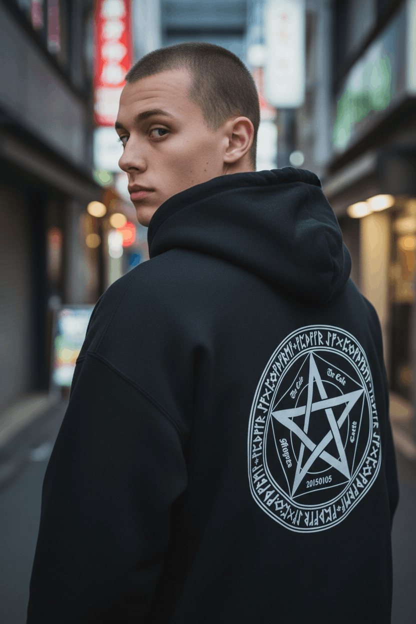 Band Tees AN CAFE Japan Pop Band Big Logo Anarchy Punk Hoodie Size US S / EU 44-46 / 1 - 4 Thumbnail