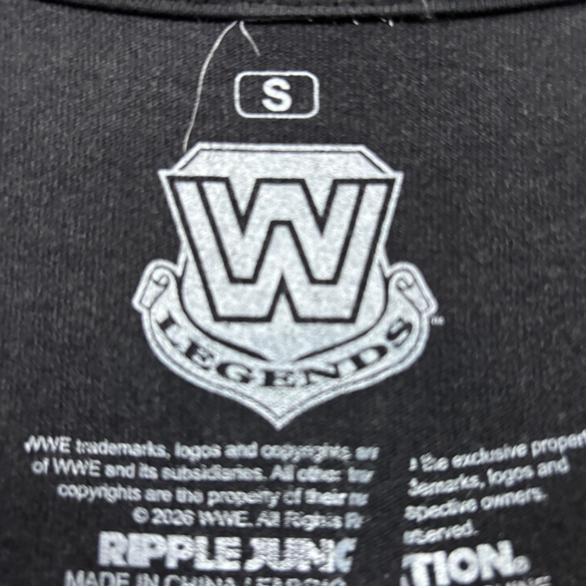 WWE Rob Van Dam Mr Monday Night Oversized RVD WWE Legends Tee S Size US S / EU 44-46 / 1 - 4 Thumbnail