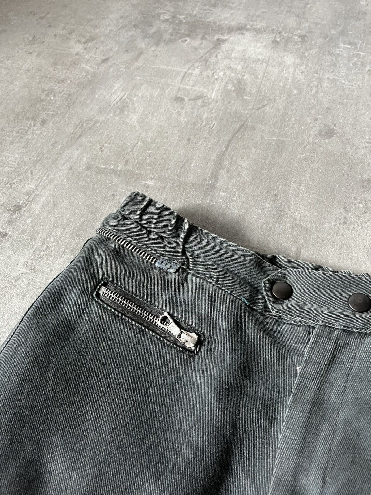 Dries Van Noten Dries Van Noten Biker moto khaki pants A/W 14 Size US 32 / EU 48 - 7 Thumbnail