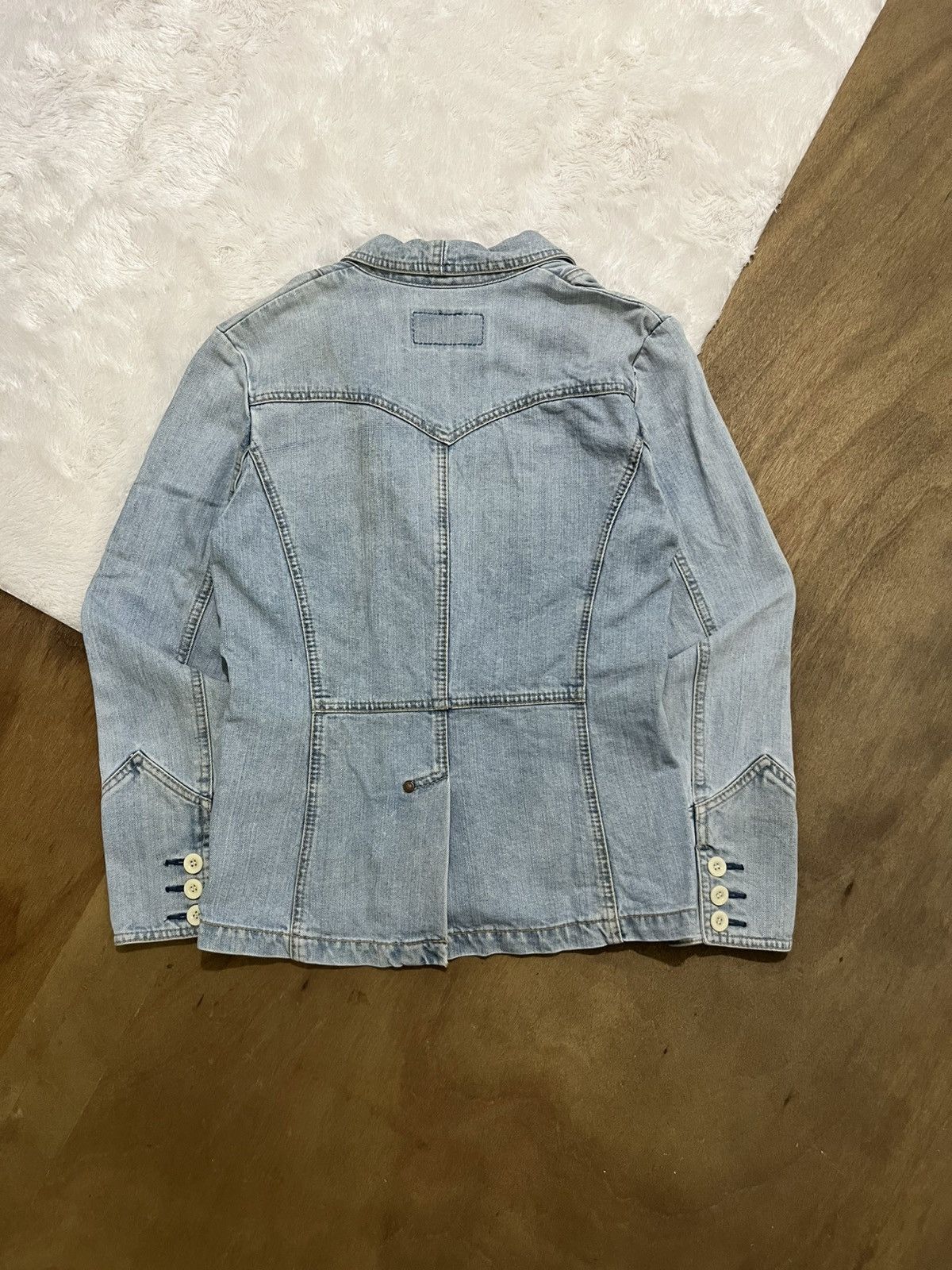 Other Levi’s Womens Denim Blazer Jacket Light Wash S Size S / US 4 / IT 40 - 6 Thumbnail