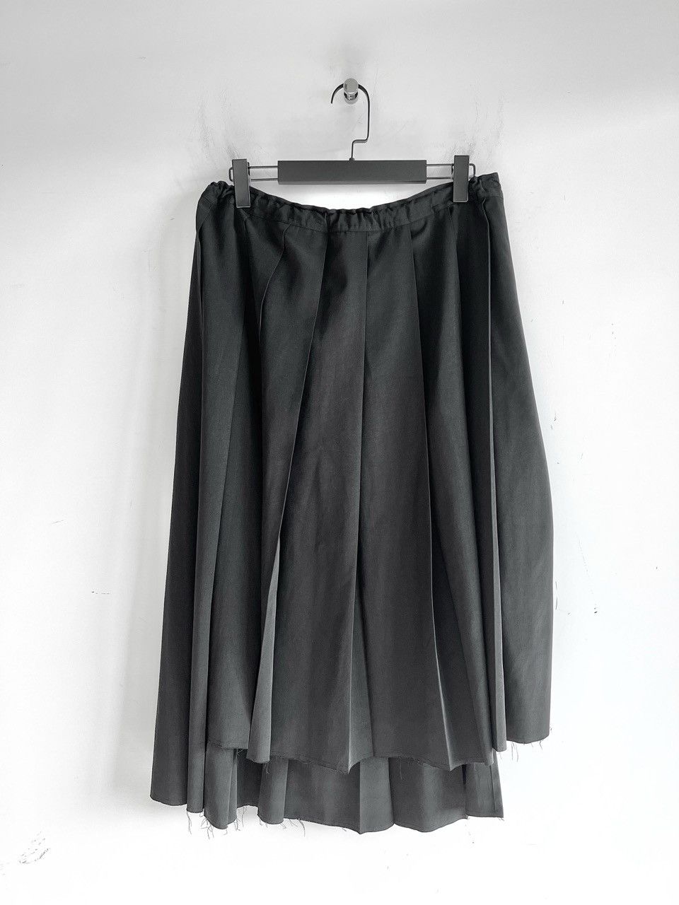 Yohji Yamamoto Yohji Yamamoto Y's - Ta/TUXEDO Double Layered Pleated Skirt Size 31" - 1 Thumbnail