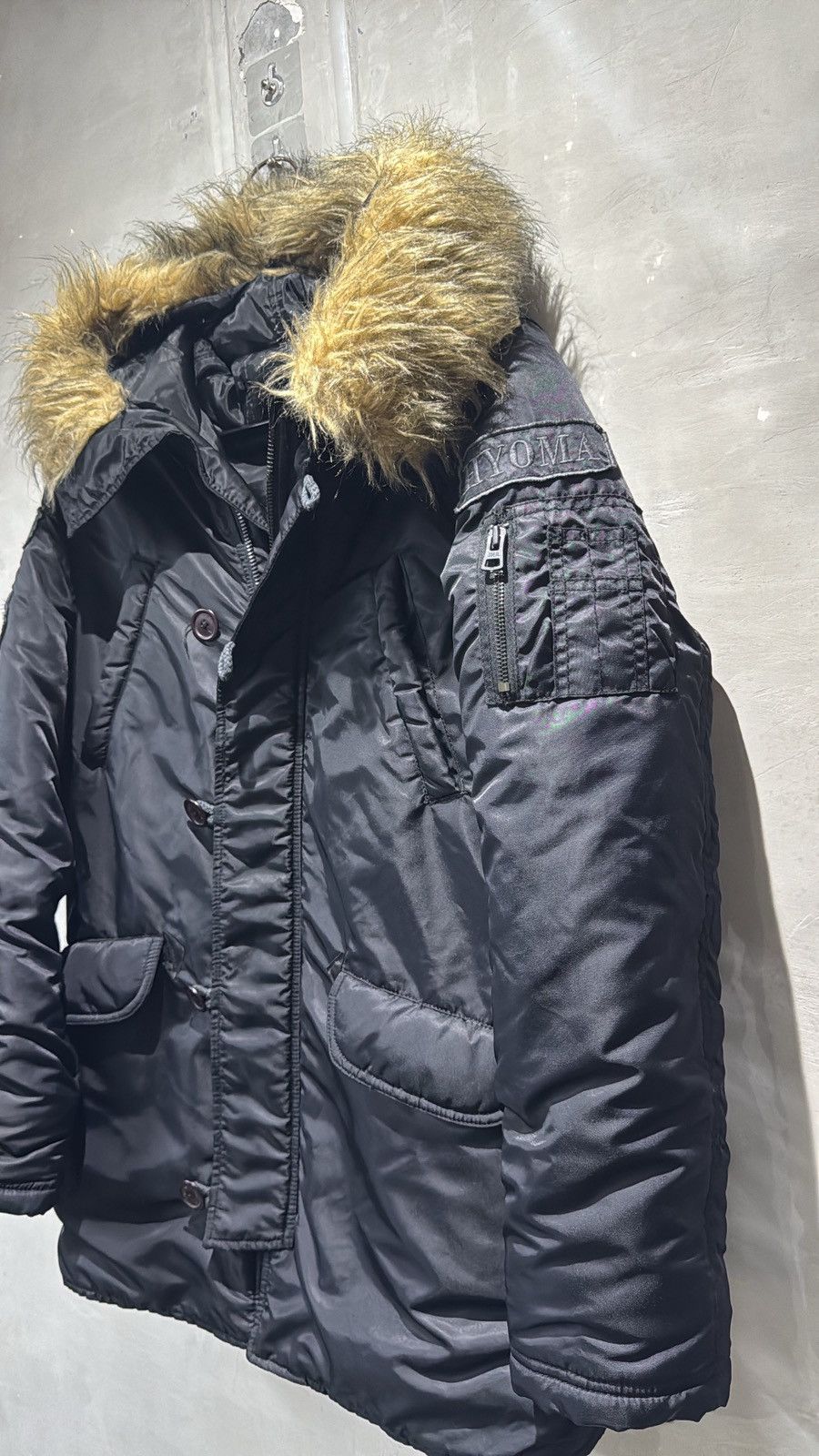 20471120 Hyoma 20471120 Fur Parka Jacket Size US M / EU 48-50 / 2 - 16 Thumbnail