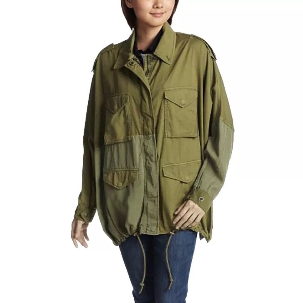 Diesel Diesel G-IVA-A Oversized Cape Fit Parka Batwing XXS(OS) Size ONE SIZE - 3 Thumbnail